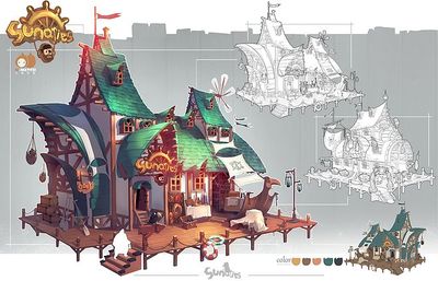 《火源兄弟》概念设计 游戏原画与CG插画的融合创新